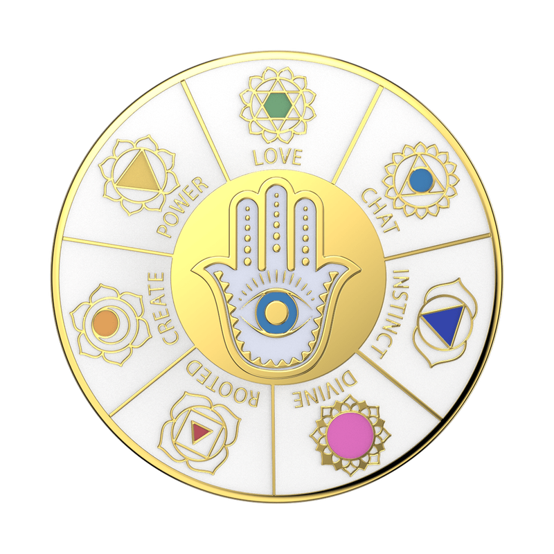 Enamel Spinner Chakras — MagSafe Round image number 3