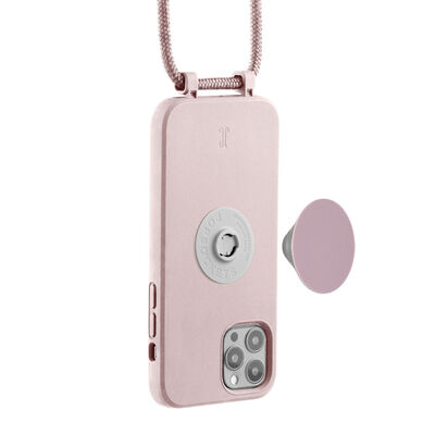 JOYTAG iPhone 12 Coque Or Rose avec Protecteur d'écran