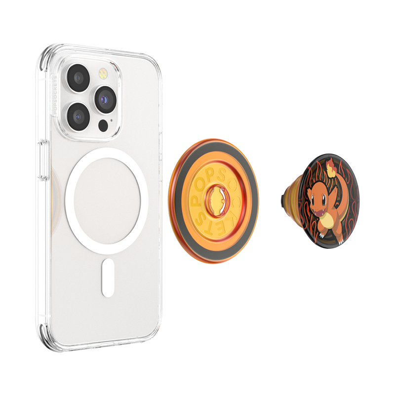 Pokémon — Charmander Flame PopGrip for MagSafe - Round image number 6