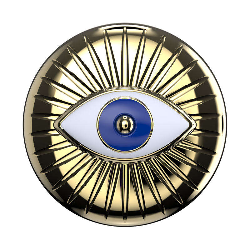Puffy Enamel Evil Eye image number 0