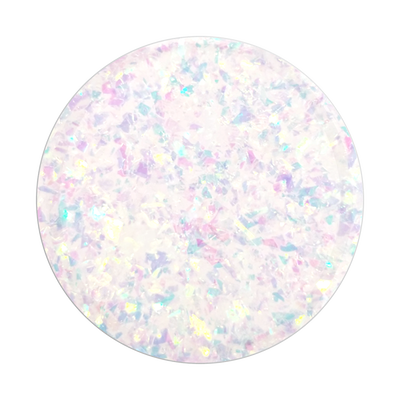 Iridescent Confetti White