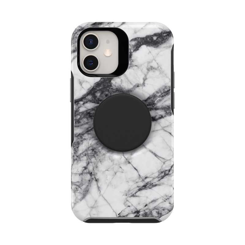 Otter + Pop Symmetry Series Case White Marble image number 0
