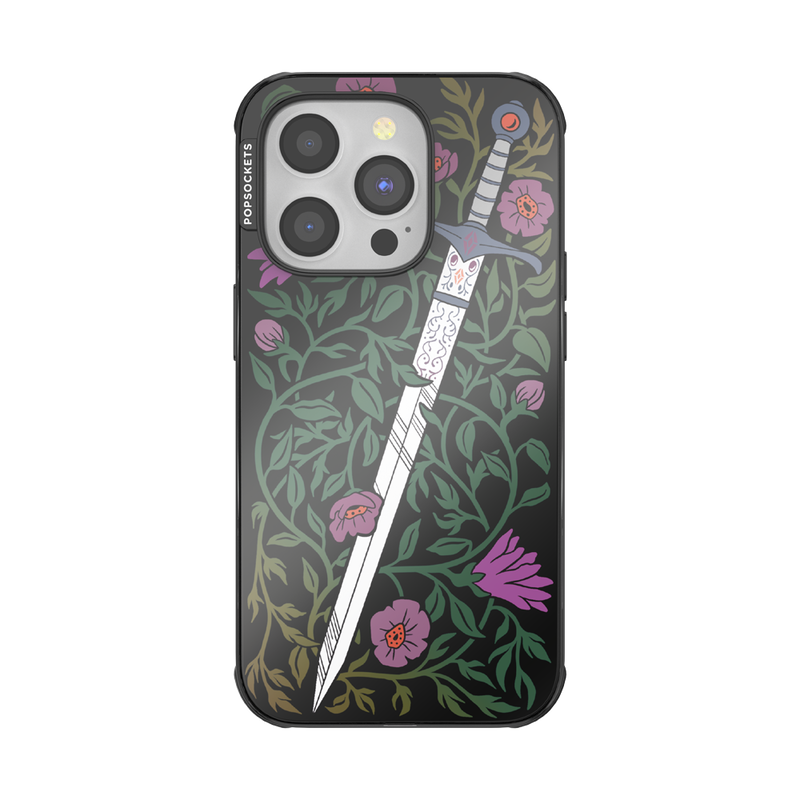 Mirror Thorny Blade Forest — iPhone 14 Pro MagSafe Case image number 0