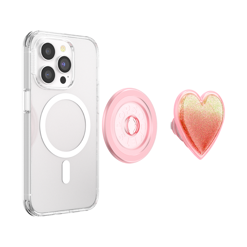 Squishy Tidepool Heart Pinky — MagSafe PopGrip image number 3