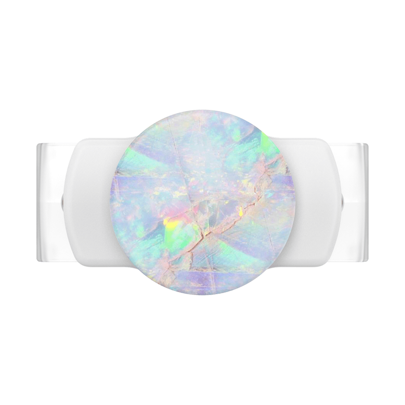 PopGrip Slide Stretch Opal on White with Square Edges image number 0
