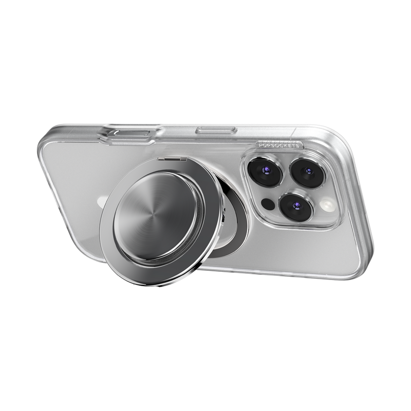 Aluminum Radial Silver —  MagSafe Kick-Out Grip & Stand image number 13