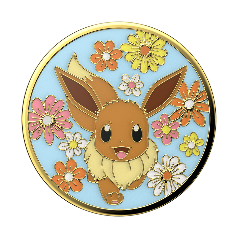 Pokémon — Floral Eevee Enamel Phone Grip