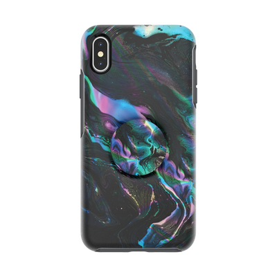 Otter + Pop Symmetry Series Case Oil Agate — iPhone XS Max