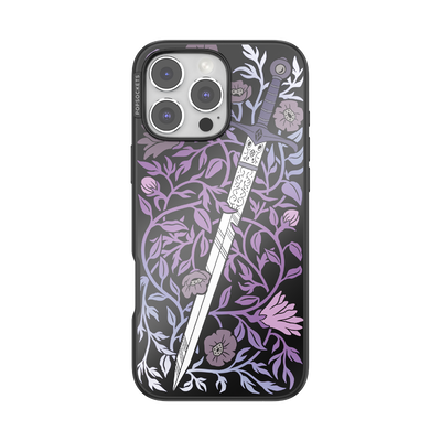 Mirror Thorny Blade Lavender — iPhone 16 Pro Max MagSafe Case