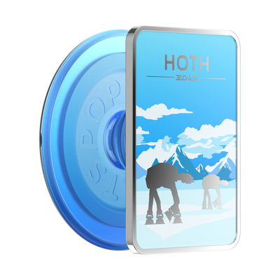 Enamel Welcome To Hoth — PopGrip for MagSafe