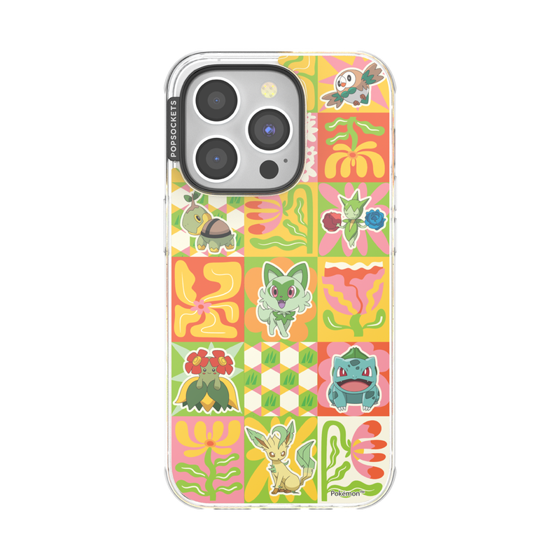 Grass Type Mod Quilt — iPhone 14 Pro MagSafe Case image number 0