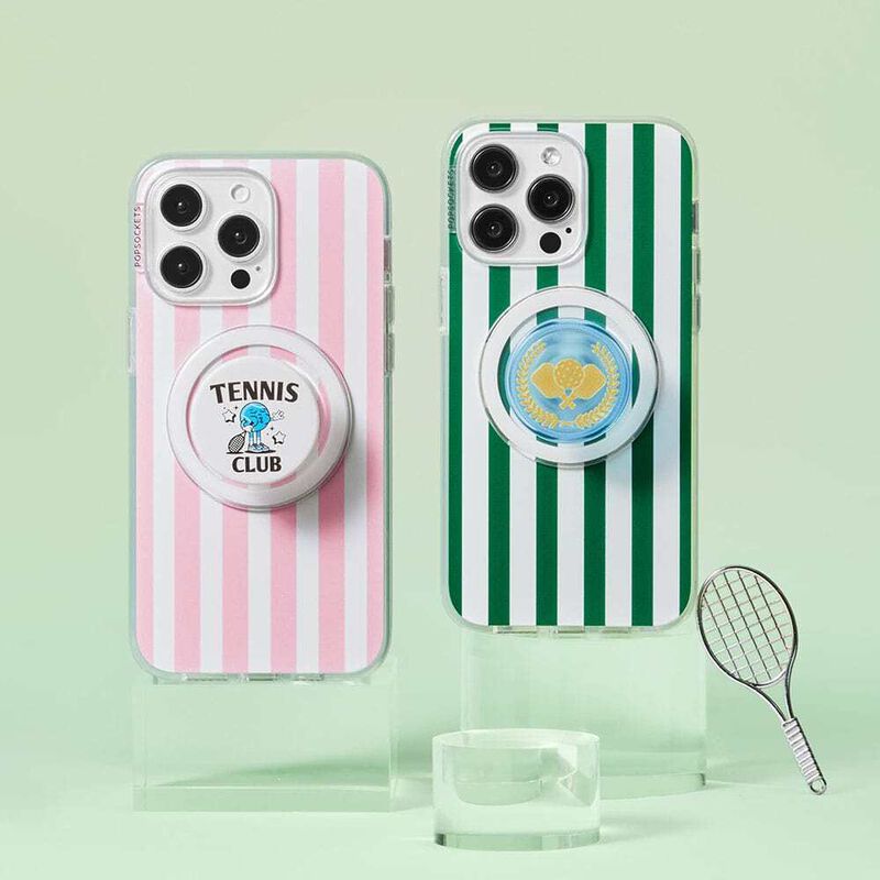 Club Stripe Pink — iPhone 15 Pro MagSafe Case image number 3