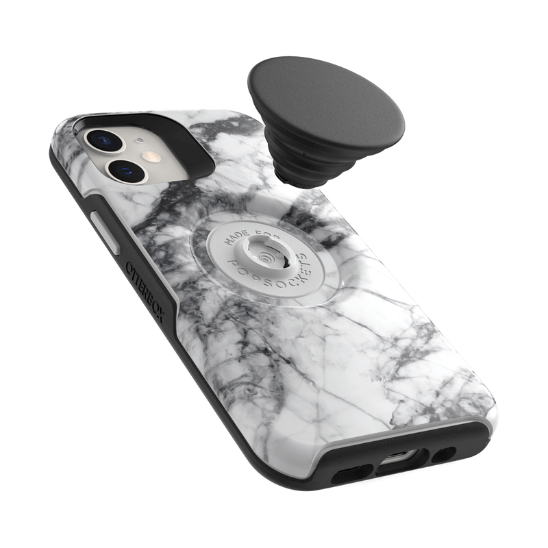Otter + Pop Symmetry Series Case White Marble image number 3