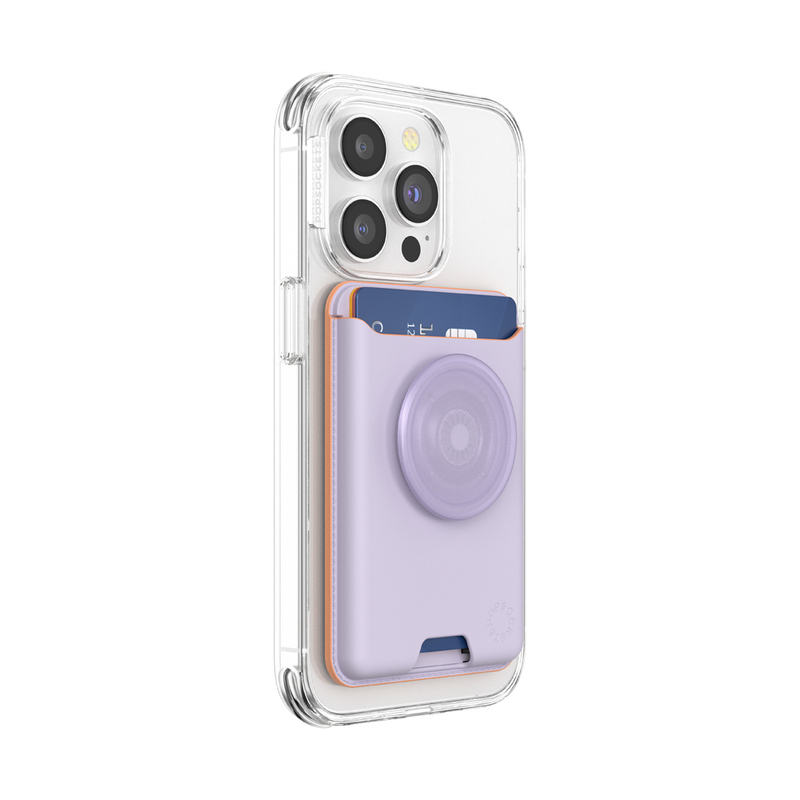 Pale Lavender —  Softgoods MagSafe PopWallet+ image number 7