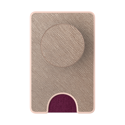 Secondary image for hover PopWallet+ Saffiano Rose Gold