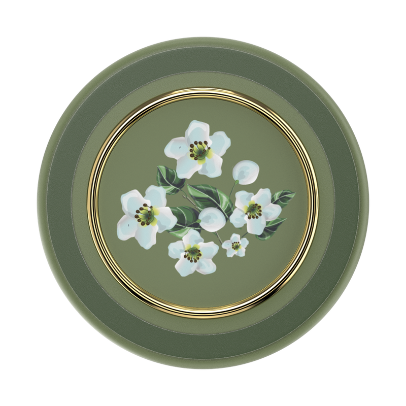 Enamel Floral Relief — MagSafe PopGrip image number 1