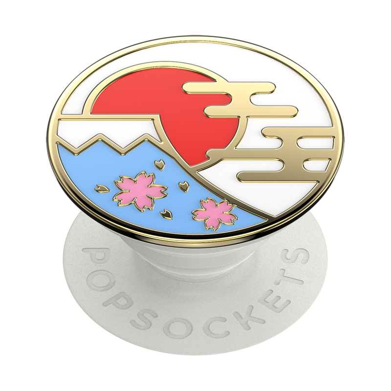 Enamel Mt. Fuji image number 1