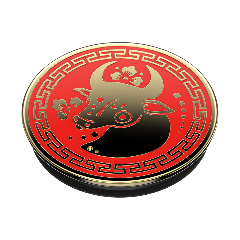 Enamel Year of the Ox — Adhesive PopGrip image number 2