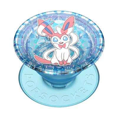 Diamond Sylveon - Glitter Graphic — Adhesive PopGrip