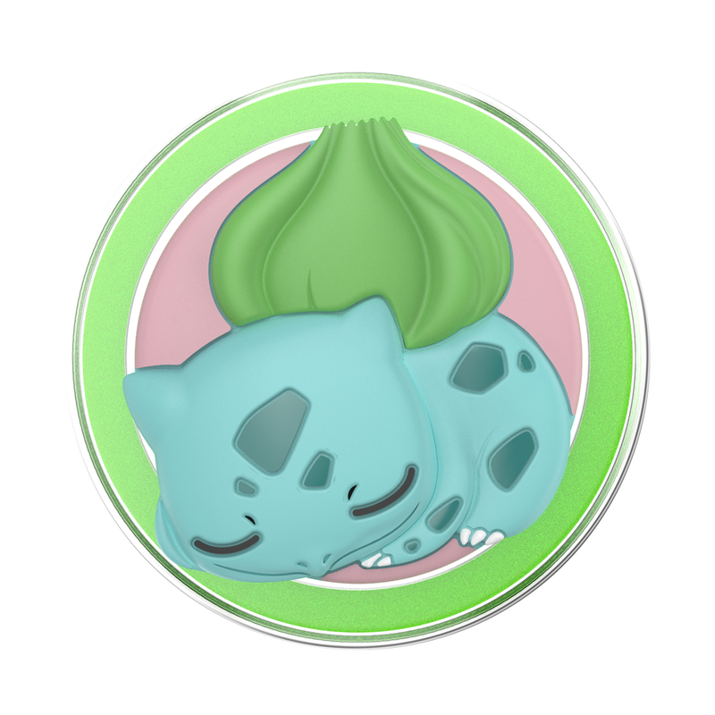 PopOut Sleepy Bulbasaur — MagSafe PopGrip image number 1
