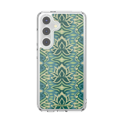 White Lotus Textile — Samsung Galaxy S24 MagSafe Case