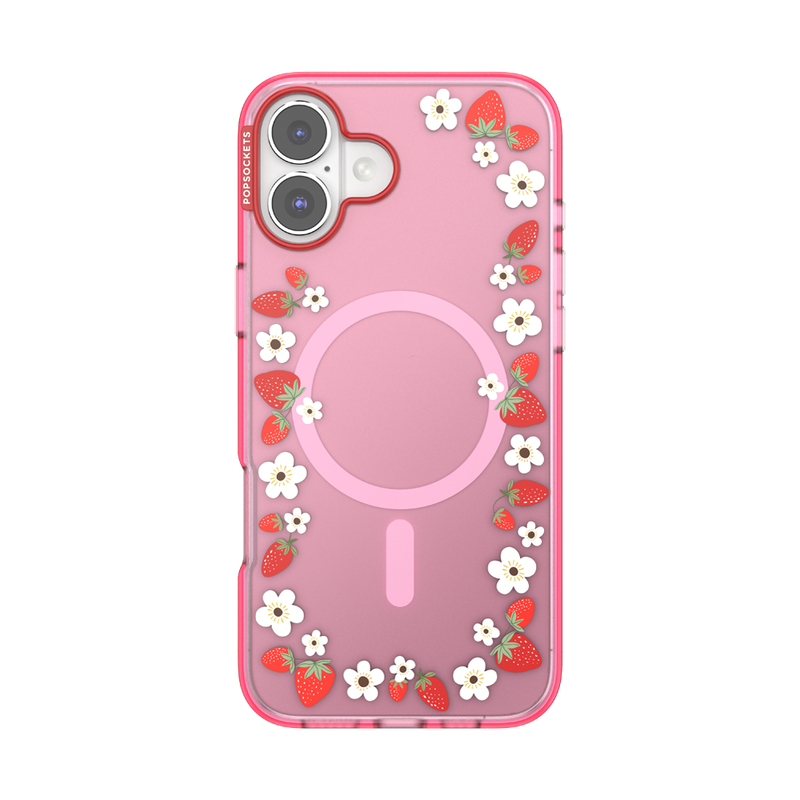Strawberry Frame — iPhone 16 Plus MagSafe Case image number 0