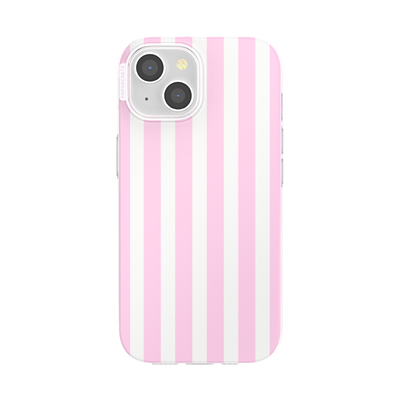 Club Stripe Pink — iPhone 15 for MagSafe