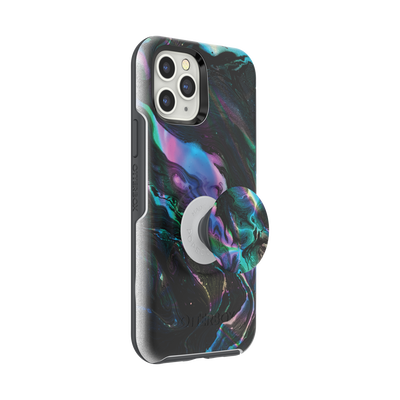 Secondary image for hover Otter + Pop Symmetry Series Case Oil Agate — iPhone 11 Pro