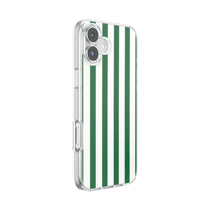 Club Stripe Green — iPhone 16 Plus MagSafe Case image number 1