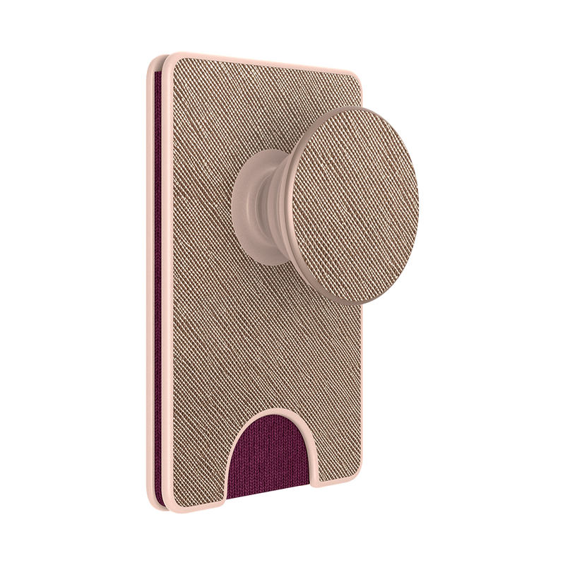 PopWallet+ Saffiano Rose Gold image number 0
