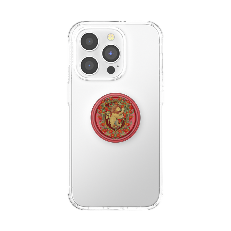 Gryffindor Floral Crest — Adhesive PopGrip image number 2