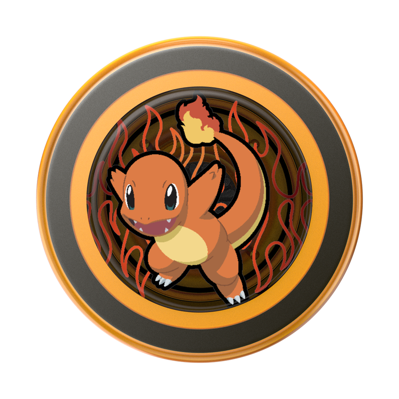 Pokémon — Charmander Flame PopGrip for MagSafe - Round image number 1