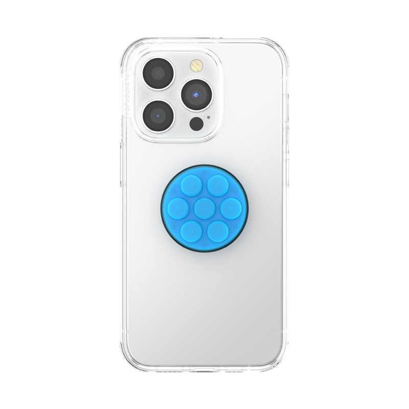 PopFidget Popper Electric Blue — Adhesive PopGrip image number 3