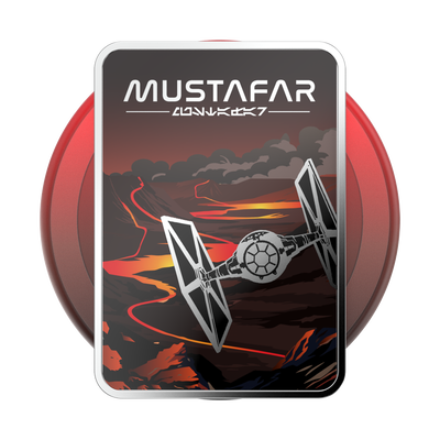 Secondary image for hover Enamel Welcome To Mustafar — PopGrip for MagSafe
