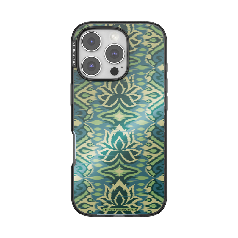 Mirror White Lotus Textile — iPhone 16 Pro MagSafe Case image number 0